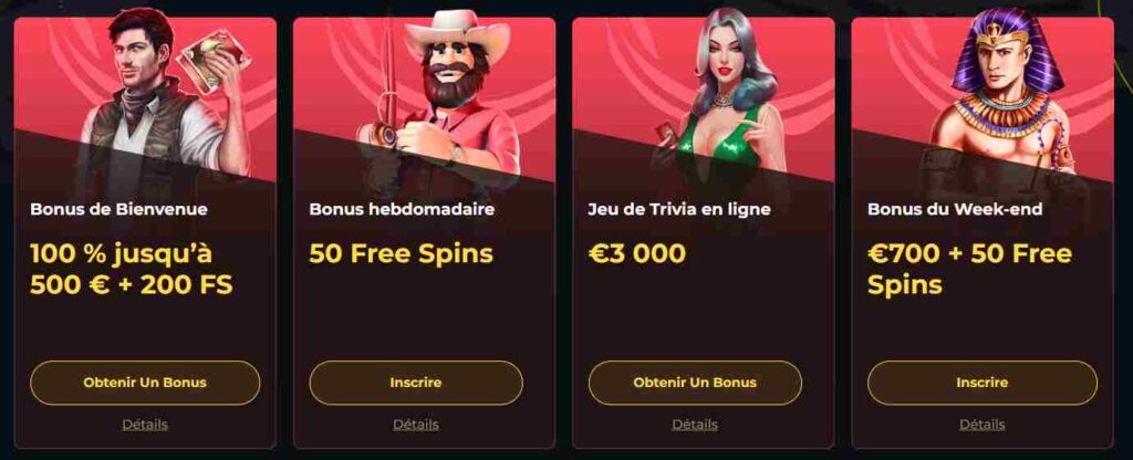 Boomerang casino bonus